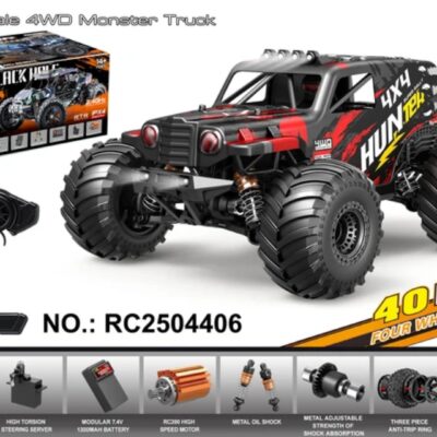 HS14311 1/14 Big Wheel Rc Racing Climbing Truck 2.4G 40KM/H High Speed Racing Off-road Car HS14312
