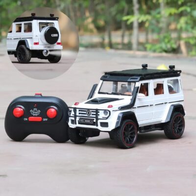 1:24 Remote Control Mercedes Benz G-Class Diecast Car Light And Sound With Smoke Effect